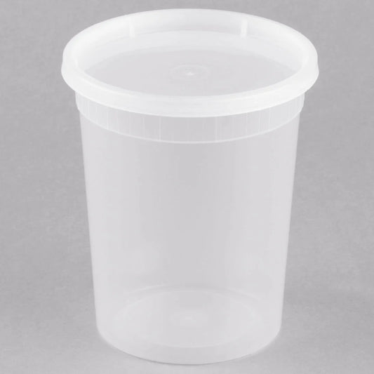 Container - 32 ounce Polypro with Lid